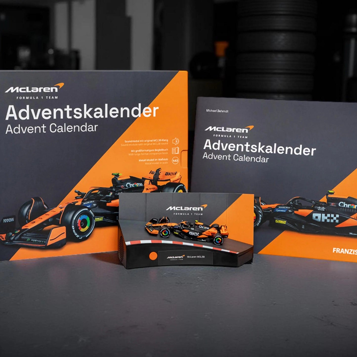 Orange Racing Advent Calendar