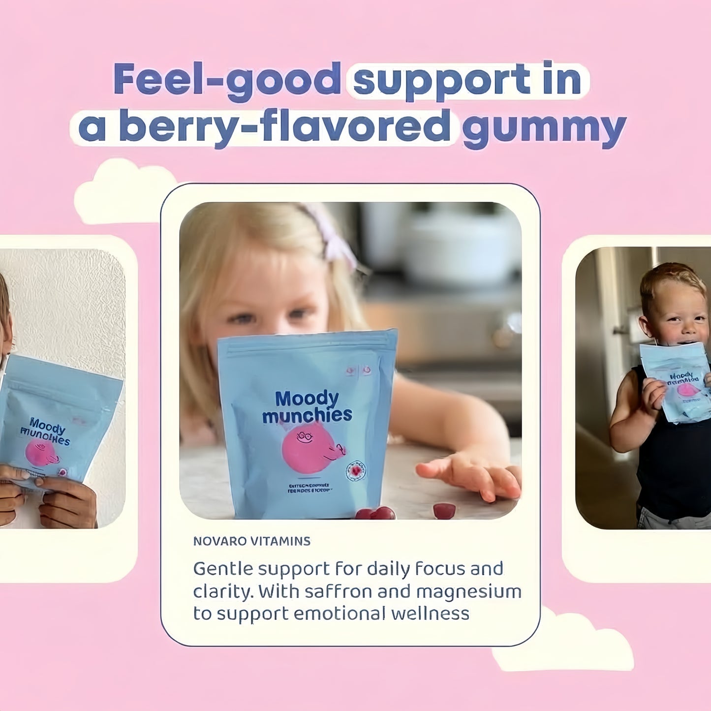 Moody Munchies Saffron Gummies