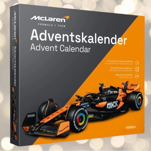 Orange Racing Advent Calendar