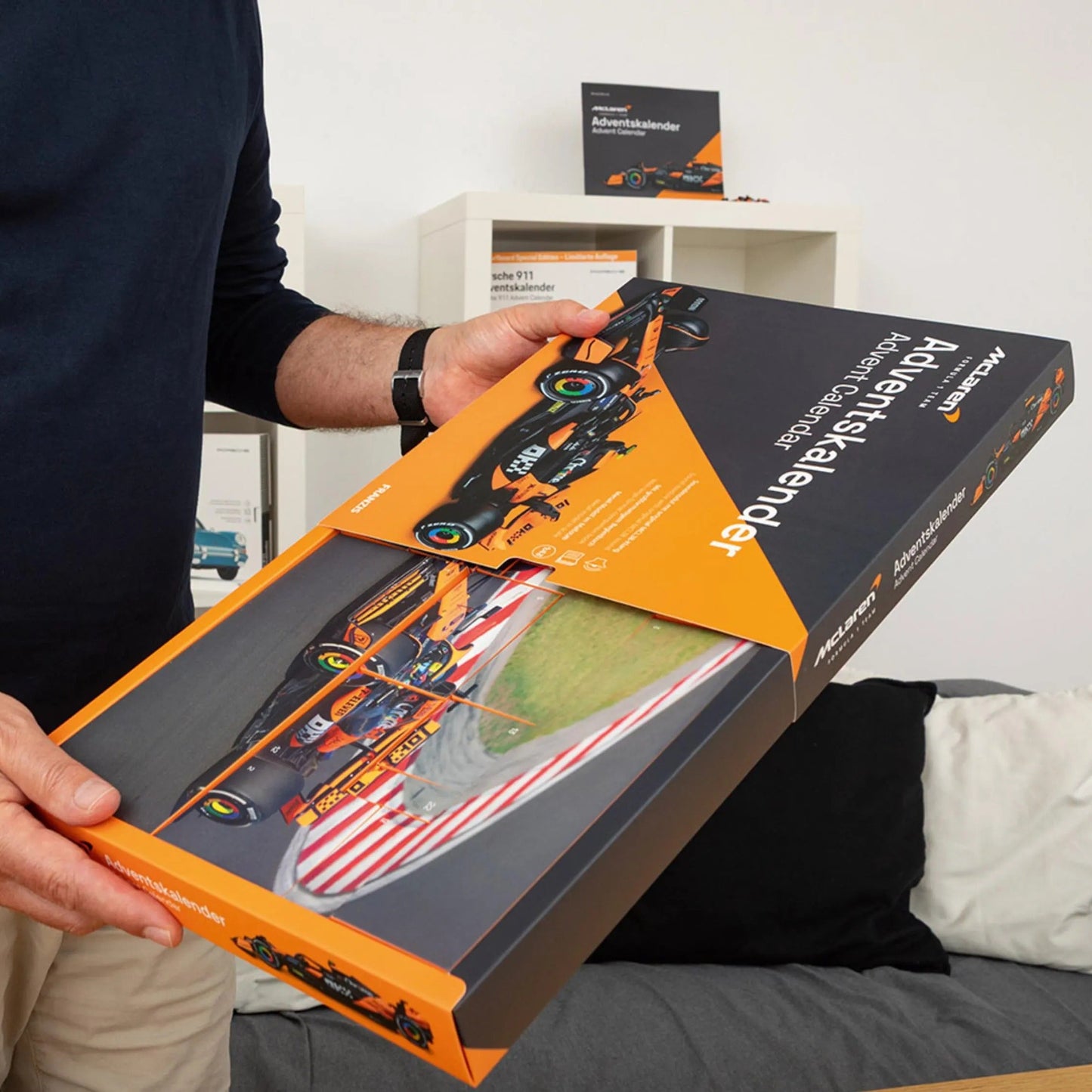 Orange Racing Advent Calendar